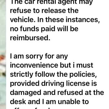 eDreams Refused Car Rental for Cracked License & Denied Refund