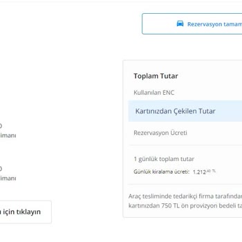 Sixt Kredi Kartı Olmadığı İçin Parasını Aldıkları Arabayı Vermediler.