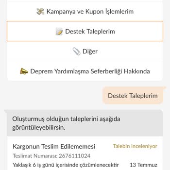 Trendyol'dan Aldığım Ürünü Sürat Kargo Hala Teslim Etmedi
