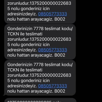 Kargomsende Eve Gelmeden Ulaşamadık Deyip Kargomu İade Ediyor