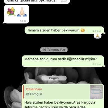 OZSARICAM Ozsaricam Telefonları Engelliyor, İletişime Geçmiyor.
