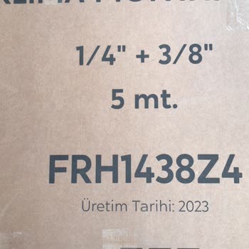 Media Markt Tarafından Yanlış Gönderilen Klima Tahliye Borusu