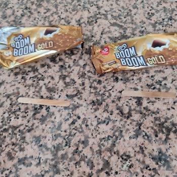 Algida Boom Boom Gold, Kod Yok