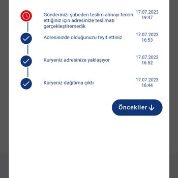 Aras Kargo Ürün Teslimatı Yapmıyor