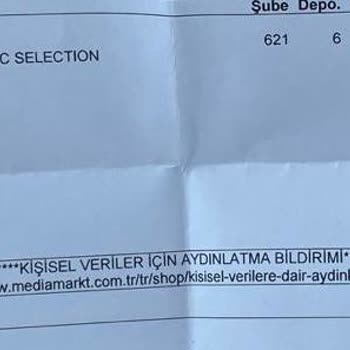 Miele Ürün Teslimat Yapılmadı