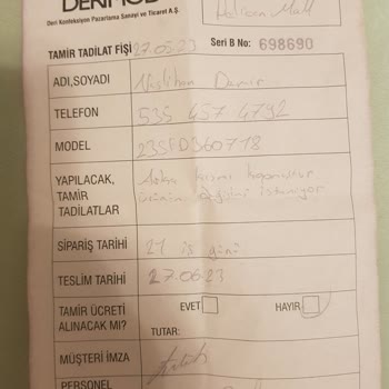 Derimod Pahalıya Sattığı Malın Arkasında Durmuyor