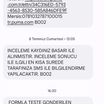 Puma Ayakkabı Garantisi Reddi