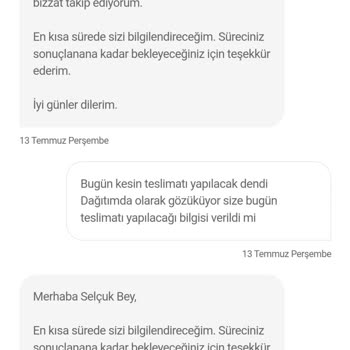 Hepsiburada Kargomun 11. Günde Gelmeyerek Para İadesi Yapılması