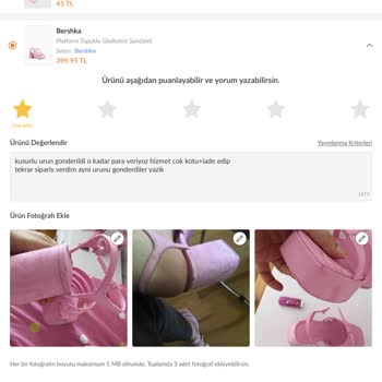 Bershka Defolu Ürün İade Edip Tekrar Aldım Aynı Ürünü Gönderdiler