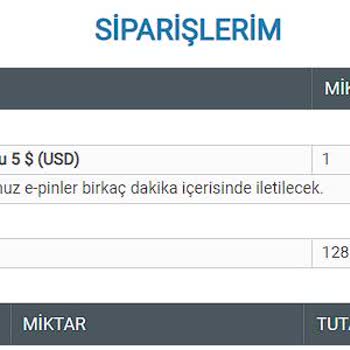 epin.com.tr Epin Steam Kod Verilmemesi Ve Geri İade Yapılmaması