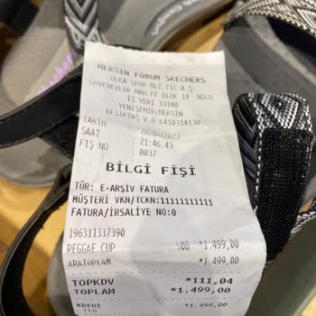 Skechers Sandaletin İlk Gününde Aşınma Olması Ve İlgisizlik