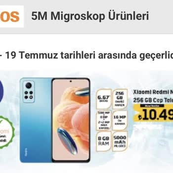 Migros Broşüründeki Kampanyanın Yalan Olması