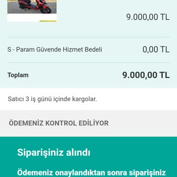 E-ticaret Marka Taklidiyle Dolandırıcılık Elektrikli Bisiklet Alırken Yaşadığım Sorun