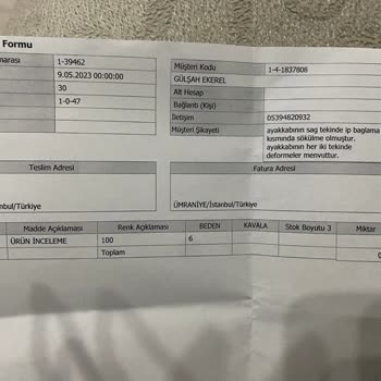 Nike 'da Derisi Aşınmış Ayakkabı