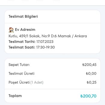 A101 Online Siparişim İptal Edildi