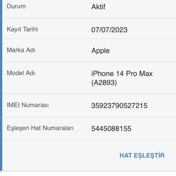 BTK (Bilgi Teknolojileri ve İletişim Kurumu) Şebeke Problemi Numara Eşleştirme Hatası