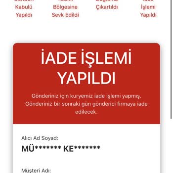 Gratis AGT Kuryesi İade Ediyor