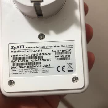 ZyXEL Powerline Adaptör Bozuldu