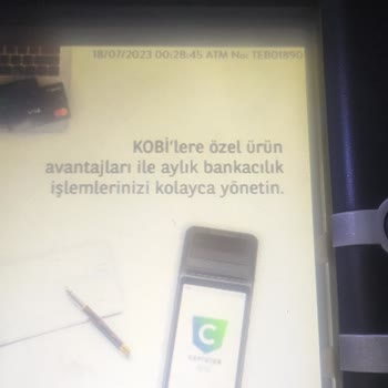 TEB ATM Para Üstü İadesi Yapılıyor Deyip El Koydu