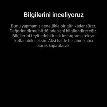 Instagram Hesabım Mantıklı Bir Gerekçe Sunulmadan Askıya Alındı