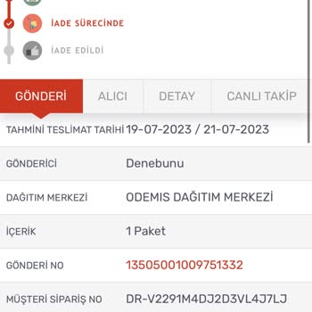 Kargomsende Ödemiş Şubesinde Görünen Kargom 11 Gündür Gelmedi