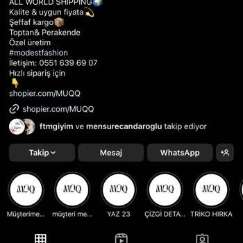 Müq (Instagram: Muqofficial_) Tüketici Haklarına Aykırı Çalışıyor!