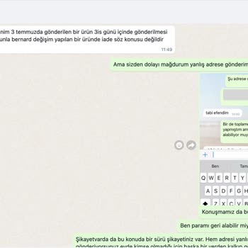 Deep Atelier Paramı İade Etmiyor, Dönüş Yapmıyor. Muhatap Yok!