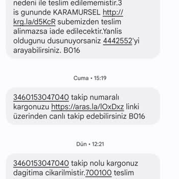 Kocaeli Karamürsel Aras Kargo Şubesi İş Bilmezliği, Sorumsuzluğu