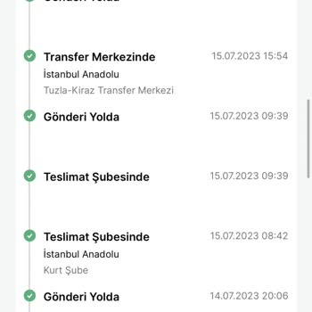 Trendyol Express Kargo Teslim Etmiyor