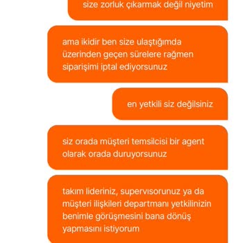 Hepsiburada'nın Ürünün Tedarik Ve Teslimi Konusunda Yetersizliği