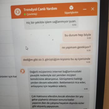 Trendyol İadesi Yapılan Ürünün Ücret İadesini Yapmıyor