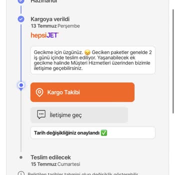 Hepsiburada Geciken Kargo Ve Destek Ekibi Yalanı