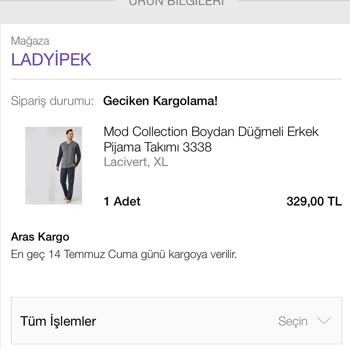 N11'den Aldığım Ürünün Kargolanmaması Ve Müşteri Hizmetlerinin İlgisizliği