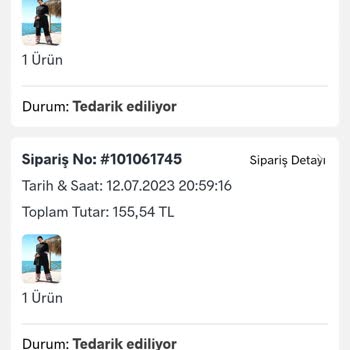 Modanisa Tedarik Sürecindeki Ürünler