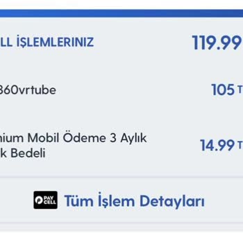 Turkcell Htp 360vrtube İşlemine İlişkin Şikayet