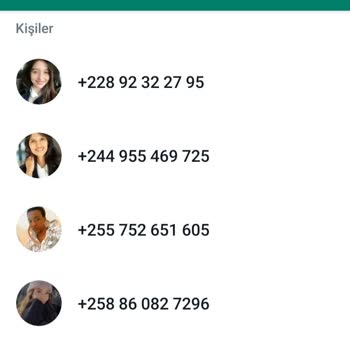 WhatsApp Yabancı Numara Araması