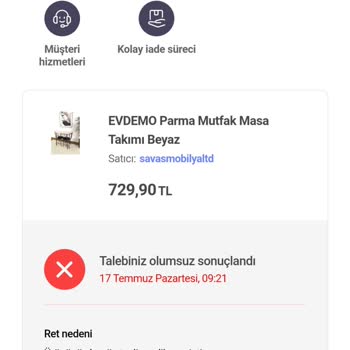 Hepsiburada Tarafından Para İadesi Yapılmıyor