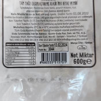 Getir Bozuk Peyniri İndirimli Satıyor