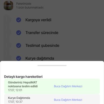 Hepsiburada Teslim Edilemeyen Ürün