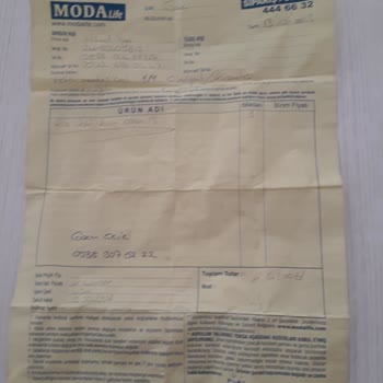 Modalife Mobilya Söke Ürünü Teslim Etmiyor