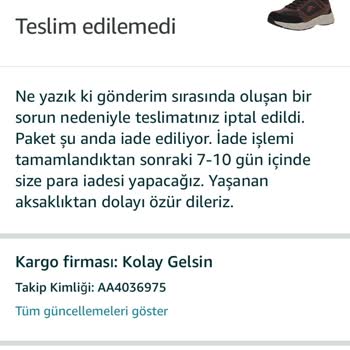 Amazon'un Hayal Kırıklığı