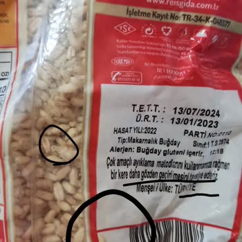 Reis Gıda Kurtlanan Aşurelik Buğdayı