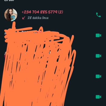 WhatsApp Aramasıyla İlgili Şikayet