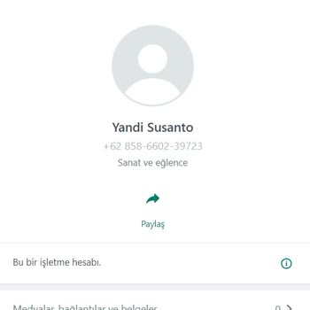 WhatsApp (+62 Kodlu) Yabancı Numara'dan Gelen WhatsApp Mesajı