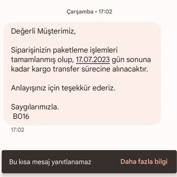 A101 Siparişimi Benim İznim Dışında İptal Etti