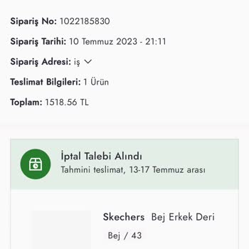Boyner Siparişimi İptal Etti Mağdur Ve Mahcup Oldum