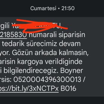 Boyner Siparişimi İptal Etti Mağdur Ve Mahcup Oldum