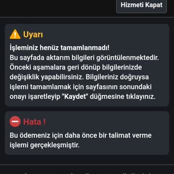 E Devlet PTT Bank Paranın Hesaba Yatmaması