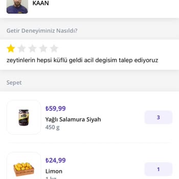 Getir Ve Fora Zeytin Çözümsüz Süreç!