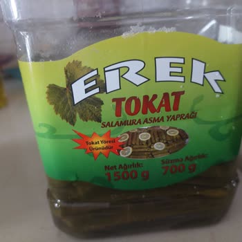 Salkım Gıda Erek Tokat Yaprağı İçinden Böcek Çıktı